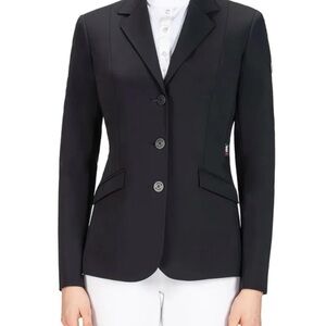 Equiline Women’s Hayley Hunter Show Coat, Black size 6; worn twice